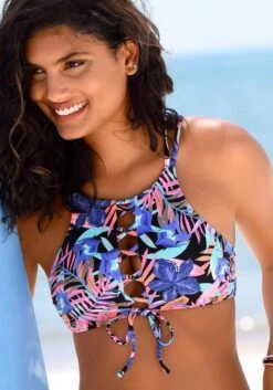 Bench. Bustier-Bikini-Top »Pitch«, Mit Buntem Druck -Sunseeker Bikinis Geschaft 0f2b1fddfdbed7cb3d6a967bf82577f4