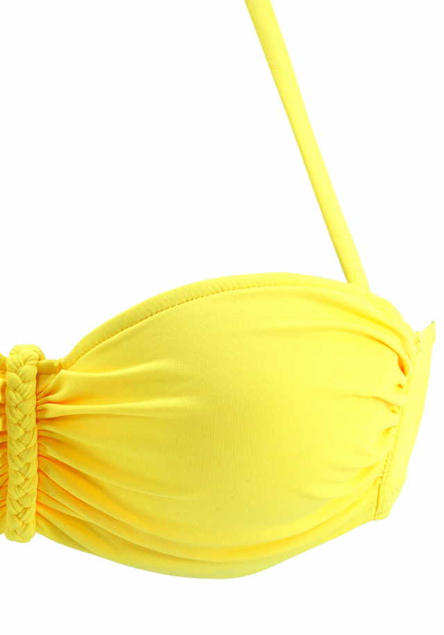 Buffalo Bügel-Bandeau-Bikini-Top »Happy«, Mit Geflochtenem Detail 10 Buffalo Bügel-Bandeau-Bikini-Top »Happy«, Mit Geflochtenem Detail – Bild 8