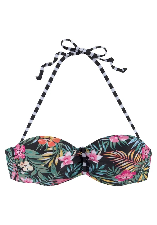 Venice Beach Bandeau-Bikini-Top »Summer«, Mit Geraffter Mitte 19 Venice Beach Bandeau-Bikini-Top »Summer«, Mit Geraffter Mitte – Bild 17