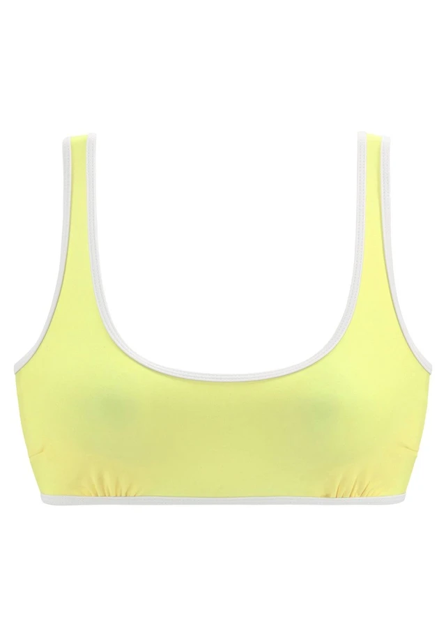 Venice Beach Bustier-Bikini-Top »L.A.«, Mit Kontrastpiping 3 Venice Beach Bustier-Bikini-Top »L.A.«, Mit Kontrastpiping
