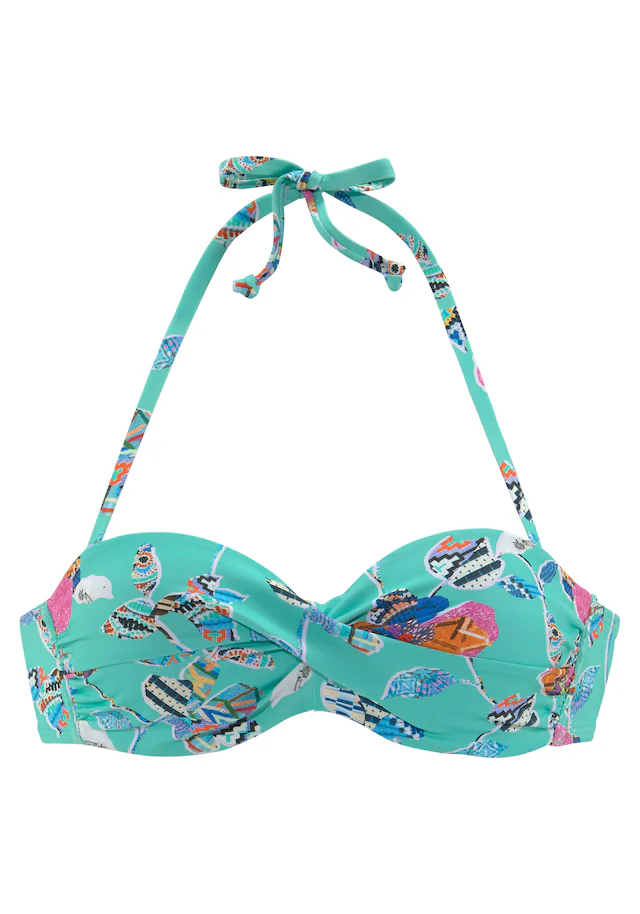 Sunseeker Bügel-Bandeau-Bikini-Top »Jam«, Mit Wickeloptik 4 Sunseeker Bügel-Bandeau-Bikini-Top »Jam«, Mit Wickeloptik – Bild 2