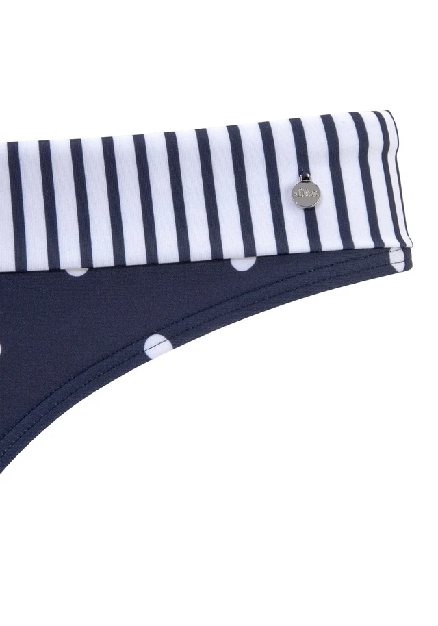 S.Oliver Bikini-Hose »Audrey«, Mit Umschlagbund Und Mustermix 9 S.Oliver Bikini-Hose »Audrey«, Mit Umschlagbund Und Mustermix – Bild 7