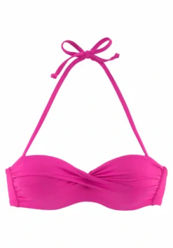 S.Oliver Bandeau-Bikini-Top »Spain«, Unifarben Mit Wickeloptik -Sunseeker Bikinis Geschaft ba1c14e8b8d40c46b0b348b40b453327