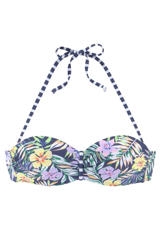 Venice Beach Bandeau-Bikini-Top »Summer«, Mit Geraffter Mitte 12 Venice Beach Bandeau-Bikini-Top »Summer«, Mit Geraffter Mitte – Bild 10