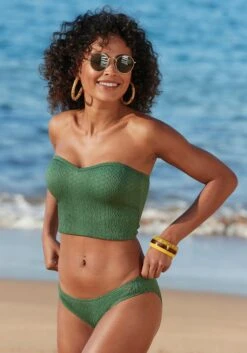 JETTE Bustier-Bikini-Top, Aus Strukturierter Ware -Sunseeker Bikinis Geschaft f97083d797845e4fde2fb77cc88cb3ac