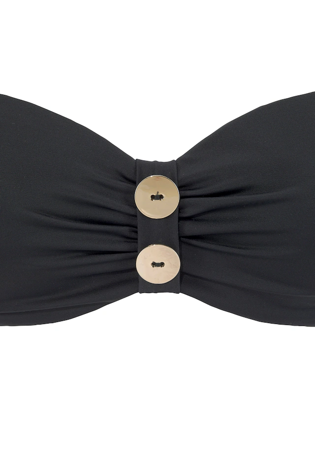 Vivance Bügel-Bandeau-Bikini, Mit Edlen Zierknöpfen 19 Vivance Bügel-Bandeau-Bikini, Mit Edlen Zierknöpfen – Bild 17