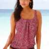 KangaROOS Oversize-Tankini, In Melange-Optik
