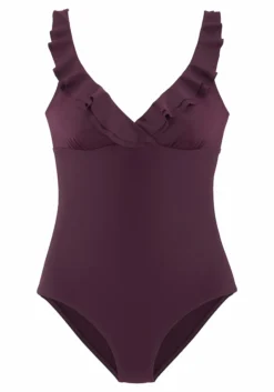 JETTE Badeanzug, Mit Eleganter Rüsche Und Shaping-Effekt -Sunseeker Bikinis Geschaft 2392dee63583c7eae6ba31e976f09539