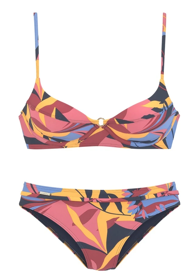 Sunseeker Bügel-Bikini, Mit Kleinem Zierring Vorne 4 Sunseeker Bügel-Bikini, Mit Kleinem Zierring Vorne – Bild 2