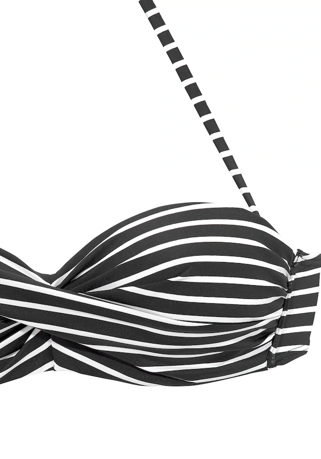 S.Oliver Bandeau-Bikini-Top »Hill«, Gestreift 5 S.Oliver Bandeau-Bikini-Top »Hill«, Gestreift – Bild 3