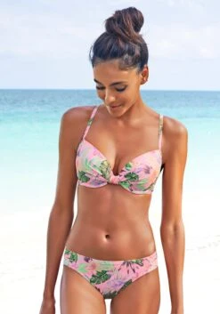 S.Oliver Bikini-Hose »Azalea«, Mit Tropischem Druck