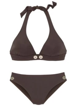 Vivance Triangel-Bikini, Mit Goldfarbenen Zierknöpfen 26 Vivance Triangel-Bikini, Mit Goldfarbenen Zierknöpfen -Sunseeker Bikinis Geschaft 739906b7ef81aac660ae0cadf988a77d
