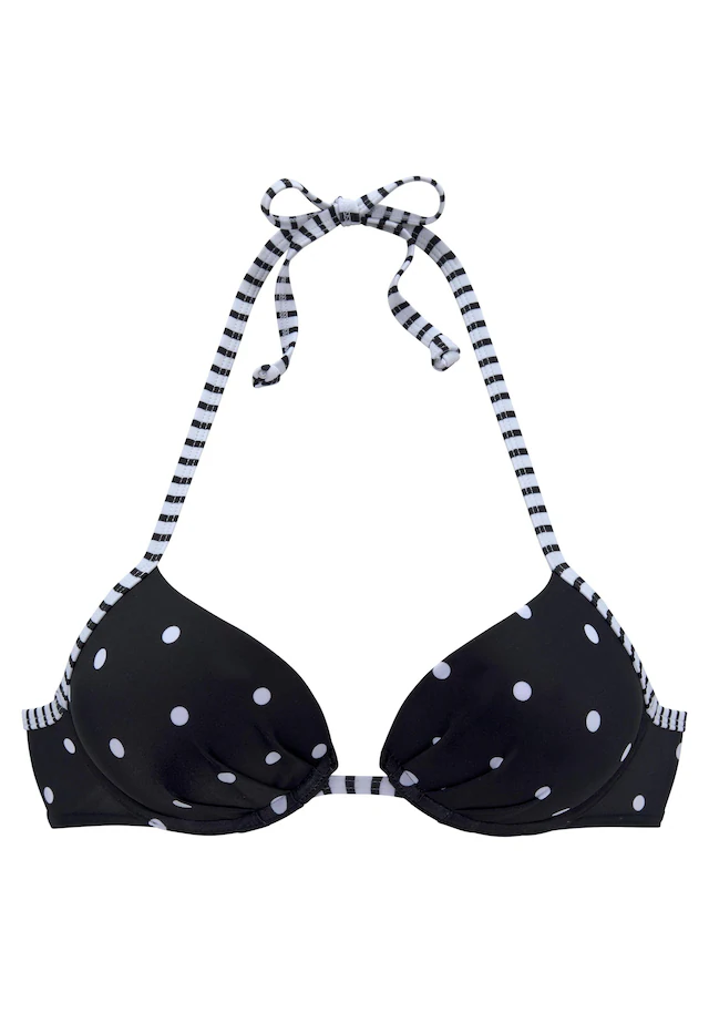 S.Oliver Push-Up-Bikini-Top »Audrey«, Mit Punkten Und Streifen 14 S.Oliver Push-Up-Bikini-Top »Audrey«, Mit Punkten Und Streifen – Bild 12