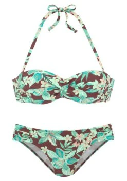 S.Oliver Bügel-Bandeau-Bikini, (2er-Pack), Florales Design 7 S.Oliver Bügel-Bandeau-Bikini, (2er-Pack), Florales Design -Sunseeker Bikinis Geschaft 7d007fcc28fb00cbd253b076bd431bc4