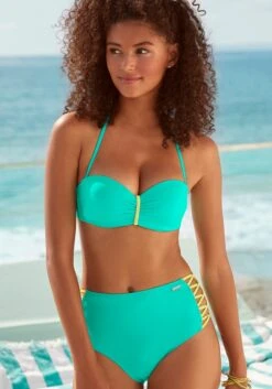 Venice Beach Highwaist-Bikini-Hose »Anna«, Mit Seitlich Gekreuzten Bändern -Sunseeker Bikinis Geschaft 8478a147a7fed400e12518a1e166b53d