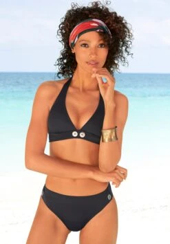 Vivance Triangel-Bikini, Mit Goldfarbenen Zierknöpfen 21 Vivance Triangel-Bikini, Mit Goldfarbenen Zierknöpfen -Sunseeker Bikinis Geschaft 8753534d605bb835602ef890c7c6af74