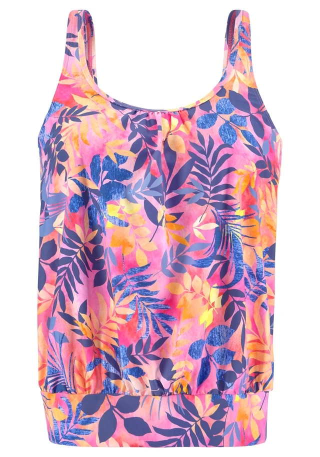 Vivance Tankini-Top »Leilani«, Mit Floralem Print 4 Vivance Tankini-Top »Leilani«, Mit Floralem Print – Bild 2
