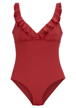 JETTE Badeanzug, Mit Eleganter Rüsche Und Shaping-Effekt -Sunseeker Bikinis Geschaft 90ac3899753697d12f2b9e08439d9dd2