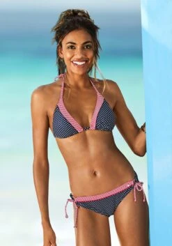 S.Oliver Bikini-Hose »Avni«, Mit Abgesetztem Ziergürtel
