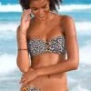 Buffalo Bandeau-Bikini-Top »Kitty«, Im Animal-Design Und Kontrastfarbenen Details 2 Buffalo Bandeau-Bikini-Top »Kitty«, Im Animal-Design Und Kontrastfarbenen Details -Sunseeker Bikinis Geschaft ae08e1c5e3845a47ebab81ad2989799a