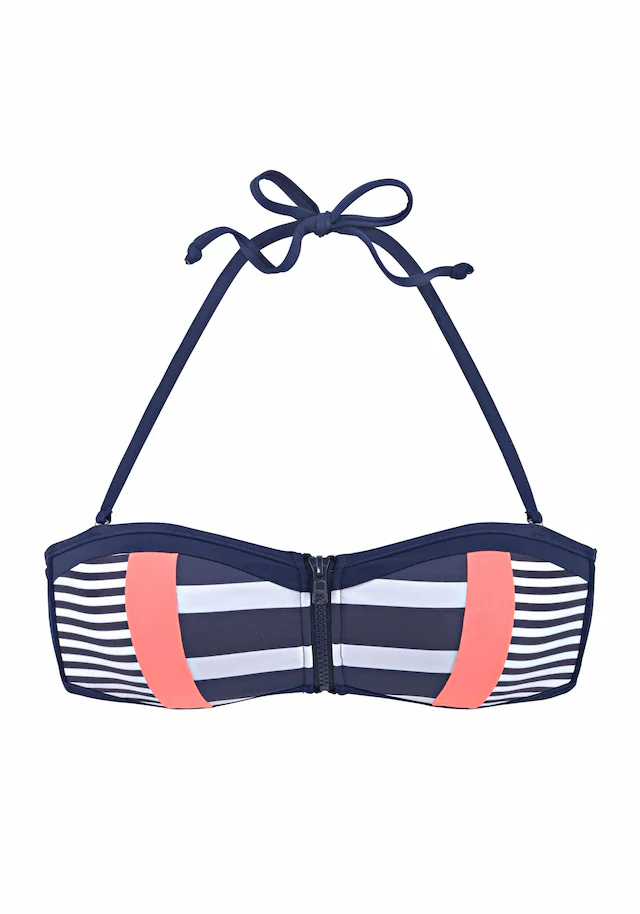 KangaROOS Bandeau-Bikini-Top »Anita«, Mit Reißverschluss Zwischen Den Cups 9 KangaROOS Bandeau-Bikini-Top »Anita«, Mit Reißverschluss Zwischen Den Cups – Bild 7
