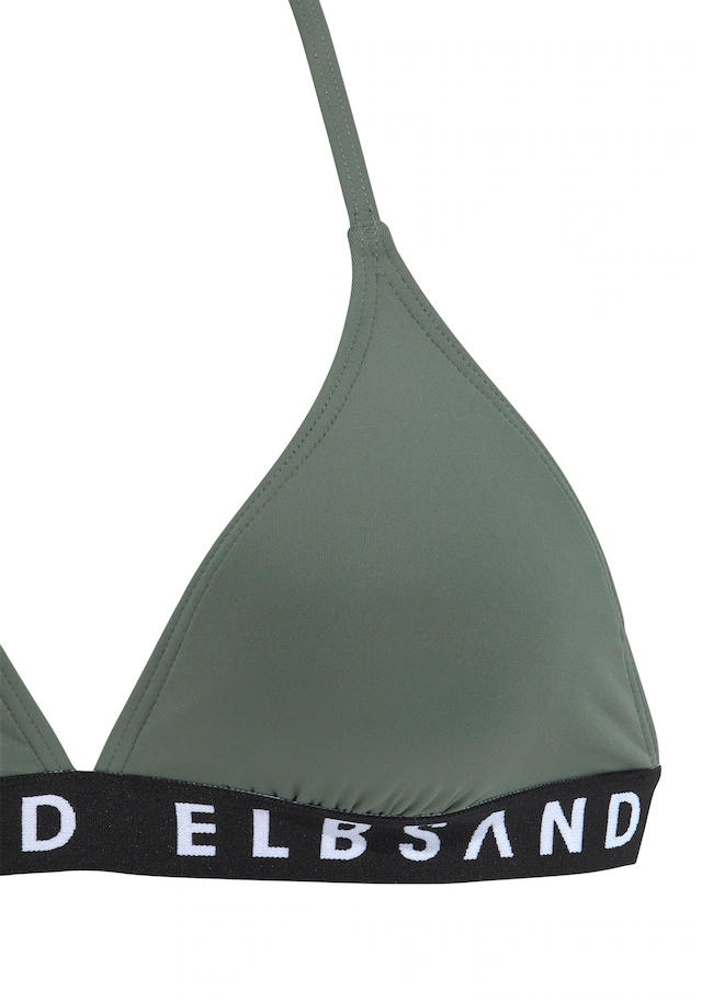 Elbsand Triangel-Bikini, Mit Markenschriftzügen In Kontrastfarbe 5 Elbsand Triangel-Bikini, Mit Markenschriftzügen In Kontrastfarbe – Bild 3