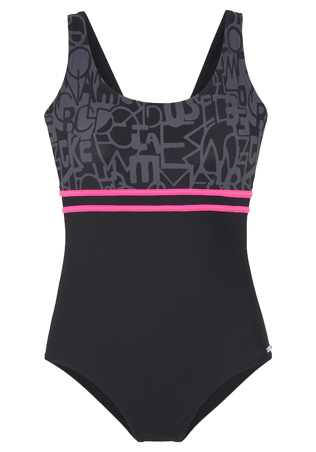 Venice Beach Badeanzug, Mit Trendigem Logoprint Und Shaping-Effekt 4 Venice Beach Badeanzug, Mit Trendigem Logoprint Und Shaping-Effekt – Bild 2