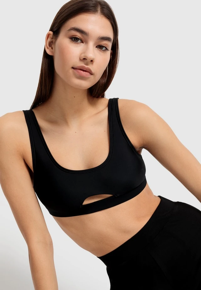 LSCN By LASCANA Bustier-Bikini-Top »Gina«, Mit Cut-Out Vorne 7 LSCN By LASCANA Bustier-Bikini-Top »Gina«, Mit Cut-Out Vorne – Bild 6