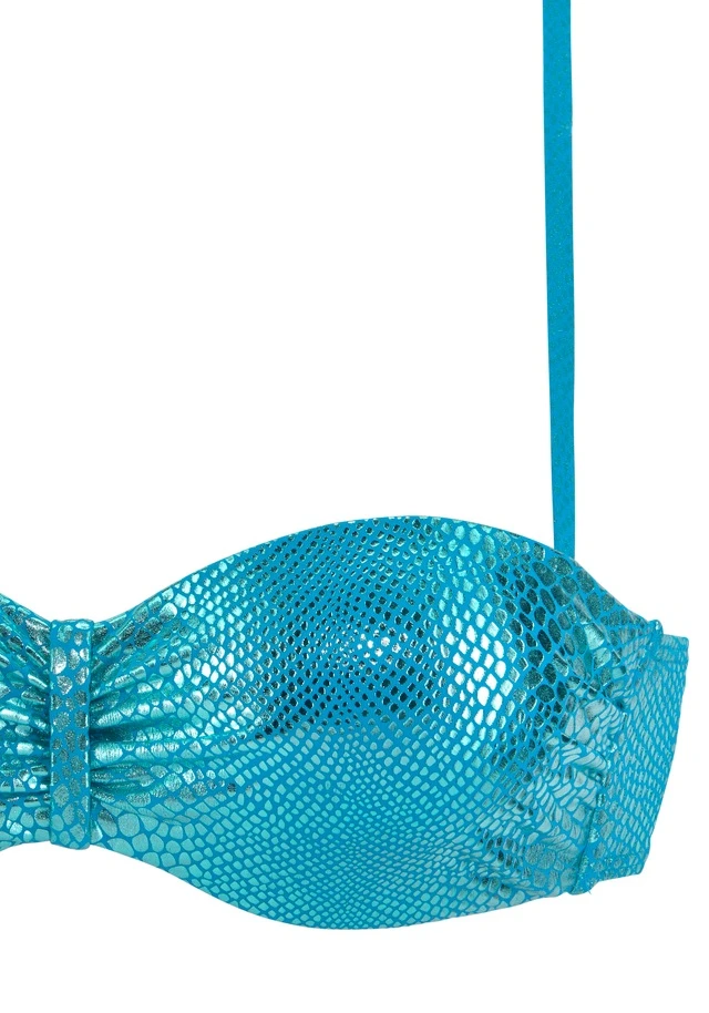 JETTE Bügel-Bandeau-Bikini, Mit Modischer Glanzbeschichtung 13 JETTE Bügel-Bandeau-Bikini, Mit Modischer Glanzbeschichtung – Bild 11