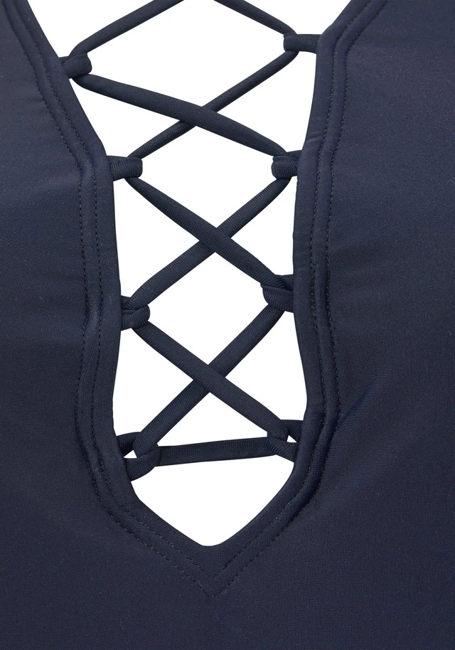 Venice Beach Badeanzug, Mit Geschnürtem Ausschnitt 11 Venice Beach Badeanzug, Mit Geschnürtem Ausschnitt – Bild 9