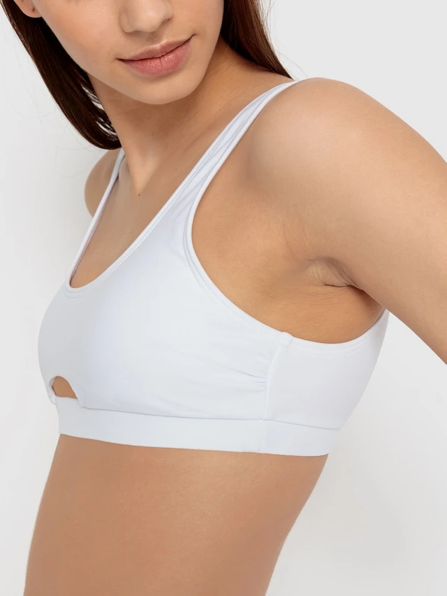 LSCN By LASCANA Bustier-Bikini-Top »Gina«, Mit Cut-Out Vorne 5 LSCN By LASCANA Bustier-Bikini-Top »Gina«, Mit Cut-Out Vorne – Bild 4