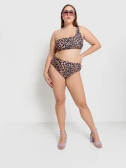 LSCN By LASCANA Bustier-Bikini-Top »Lavista«, Mit Assymetrischem Träger