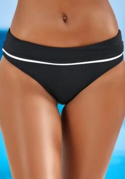 Vivance Bikini-Hose »Lorena«, Mit Kontrastfarbenem Piping Am Umschlag