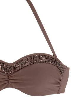 Bruno Banani Bügel-Bandeau-Bikini, Mit Pailletten -Sunseeker Bikinis Geschaft fd69b61c70e6859e69d48d356cbf6bd8